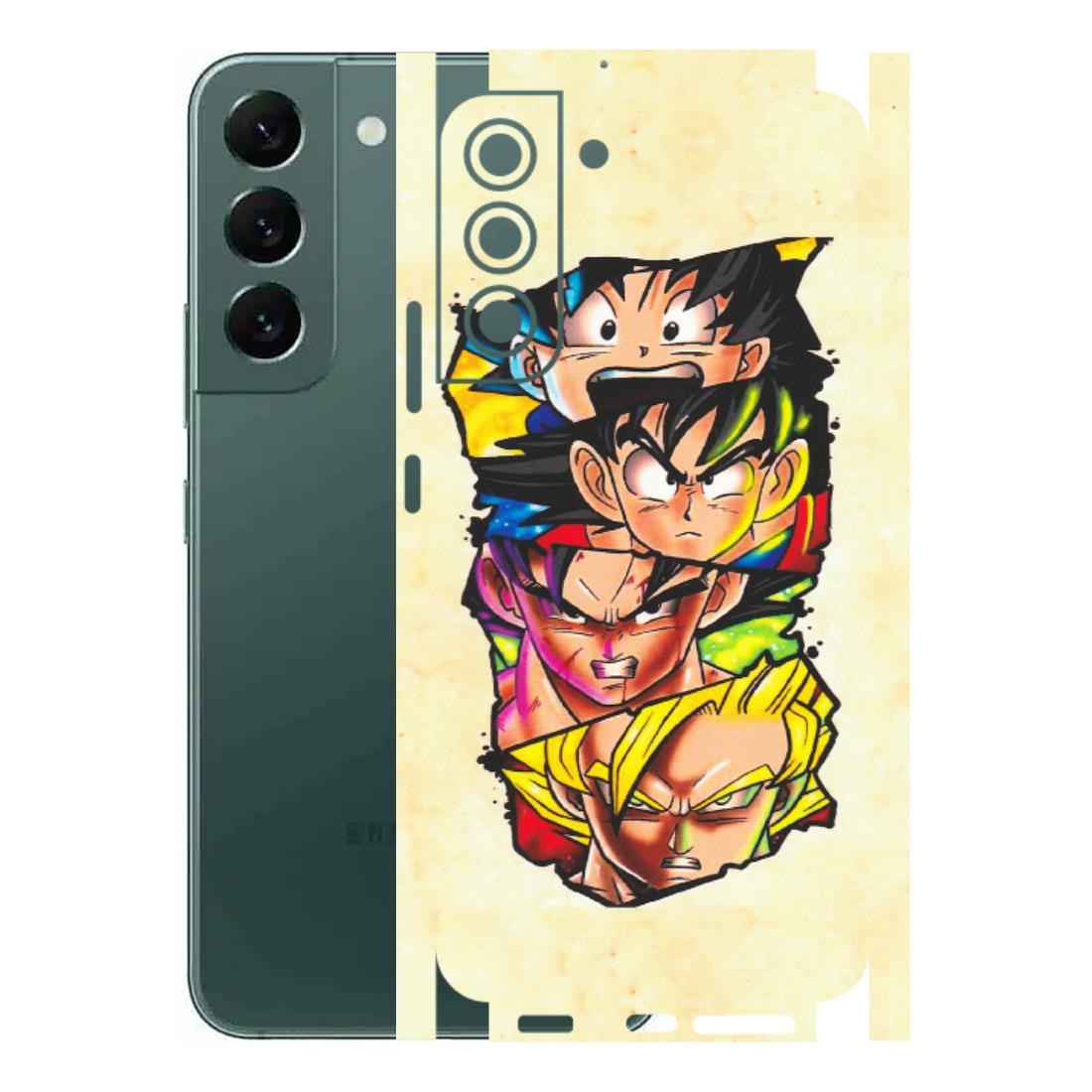 Samsung A/S Series Phone Skins (All Models) - Angry Multi Anime - Matte Finish (M-113) Samsung Galaxy S22 Plus