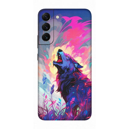 Samsung A/S Series Phone Skins (All Models) - New Wild Wolf Abstract - Matte Finish (M-125) Samsung Galaxy S22 Plus