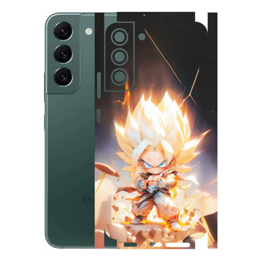 Samsung A/S Series Phone Skins (All Models) - Goku Dragon Cute Anime - Matte Finish (M-131) Samsung Galaxy S22 Plus