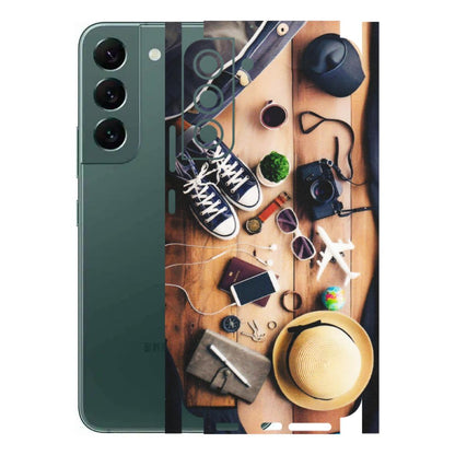 Samsung A/S Series Phone Skins (All Models) - Travel Wanderlust - Matte Finish (M-133) Samsung Galaxy S22 Plus