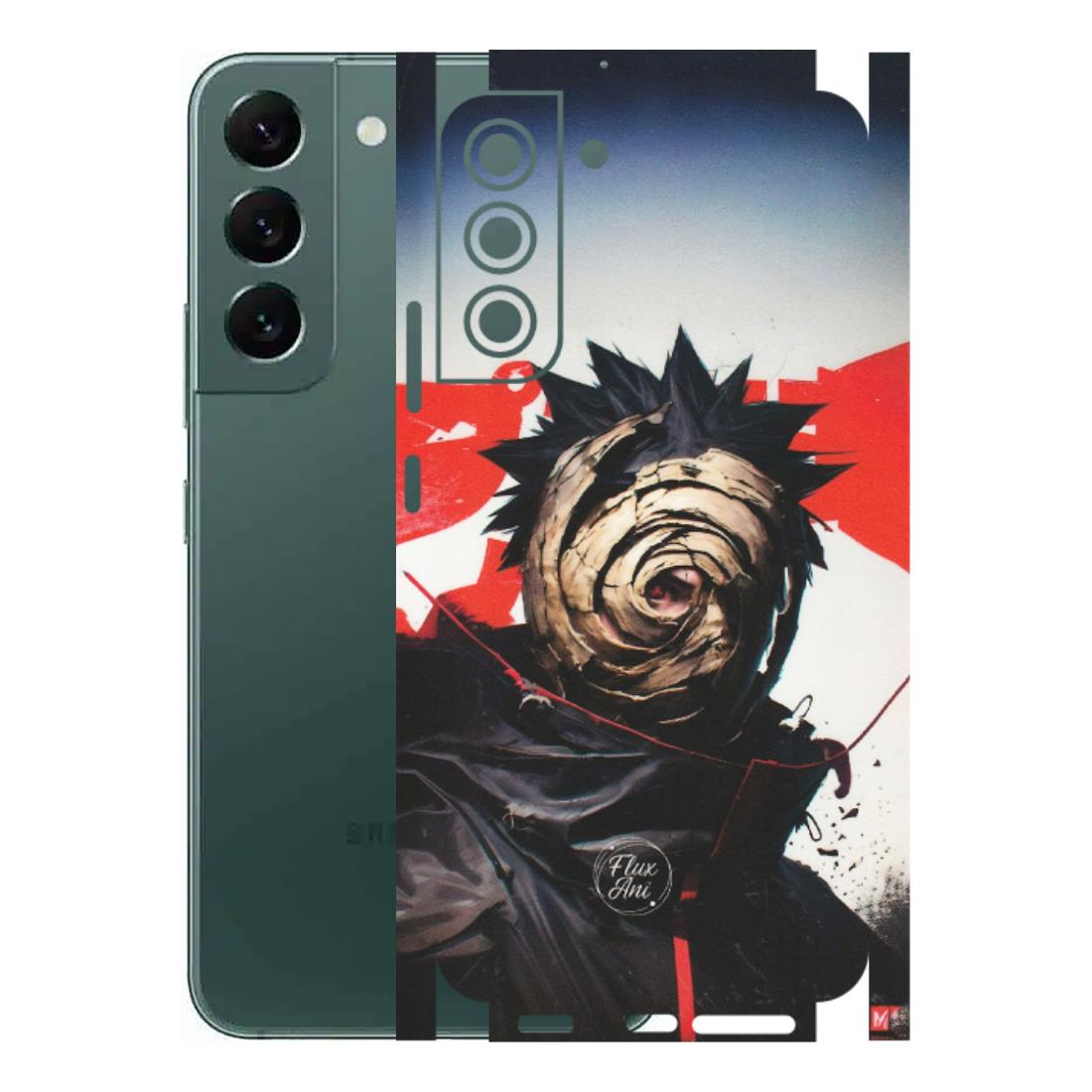 Samsung A/S Series Phone Skins (All Models) - Obito Uchiha Cool Anime - Matte Finish (M-134) Samsung Galaxy S22 Plus