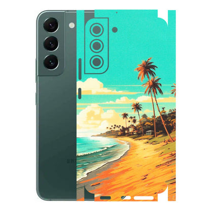 Samsung A/S Series Phone Skins (All Models) - Miami Beach - Matte Finish (M-136) Samsung Galaxy S22 Plus