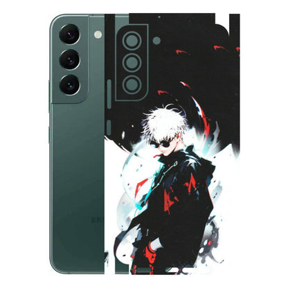 Samsung A/S Series Phone Skins (All Models) - Gojo Powerful Charater Kaisen Anime - Matte Finish (M-144) Samsung Galaxy S22 Plus