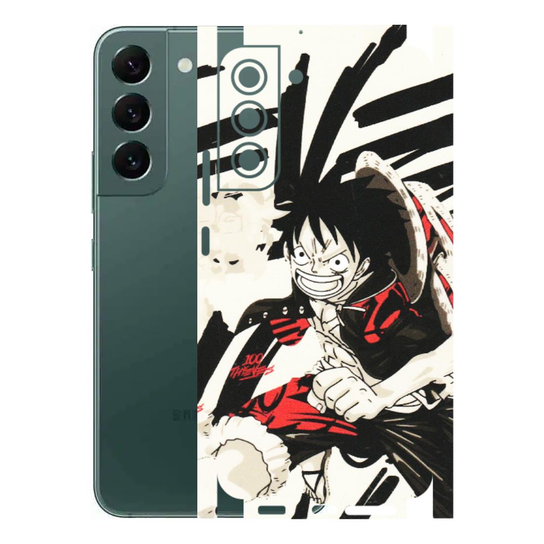 Samsung A/S Series Phone Skins (All Models) - Monkey D.Luffy Manga Anime - Matte Finish (M-145) Samsung Galaxy S22 Plus