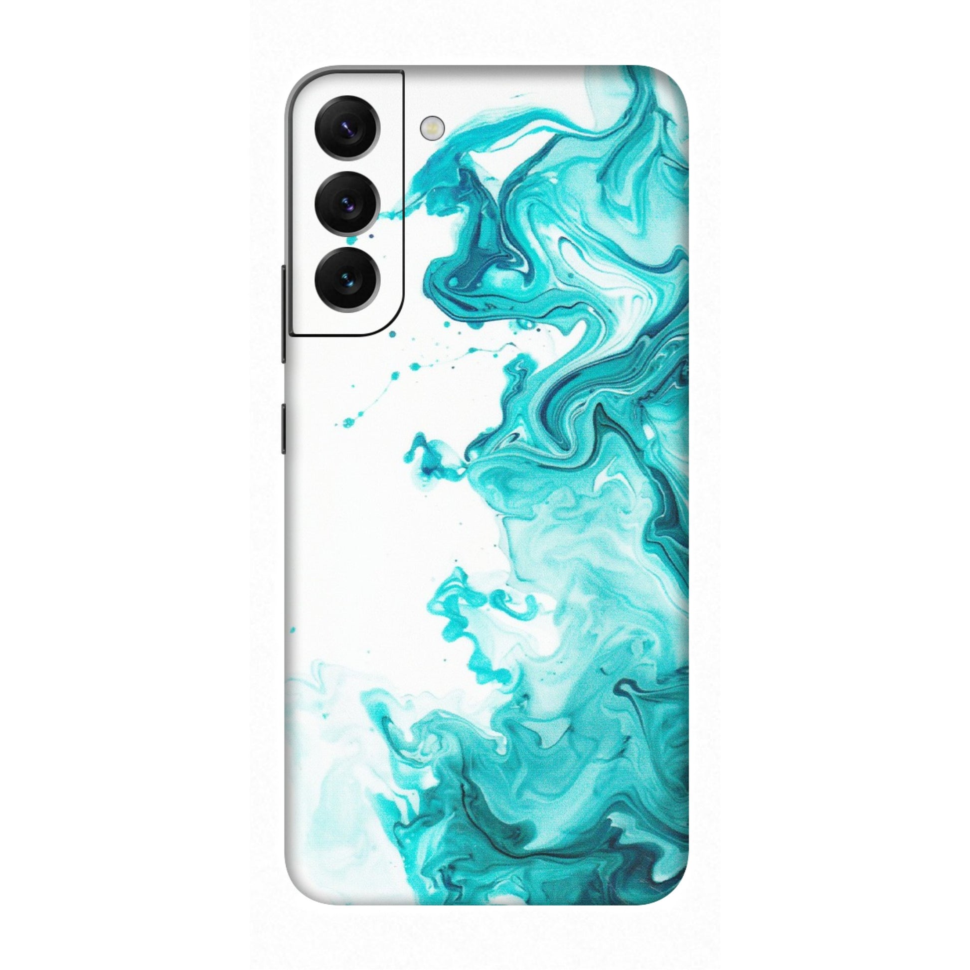 Samsung A/S Series Phone Skins (All Models) - Sky Blue Abstract Colour - Matte Finish (M-146) Samsung Galaxy S22 Plus