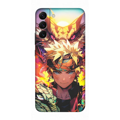 Samsung A/S Series Phone Skins (All Models) - Angry Naruto Anime - Matte Finish (M-148) Samsung Galaxy S22 Plus