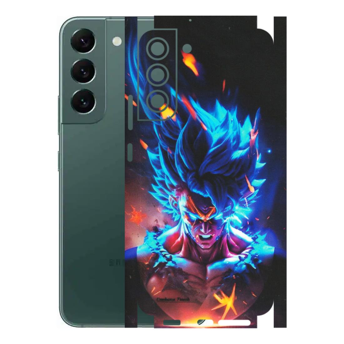 Samsung A/S Series Phone Skins (All Models) - Angry Goku Dragon Ball Anime - Matte Finish (M-150) Samsung Galaxy S22 Plus