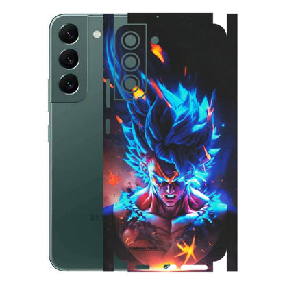 Samsung A/S Series Phone Skins (All Models) - Angry Goku Dragon Ball Anime - Matte Finish (M-150) Samsung Galaxy S22 Plus