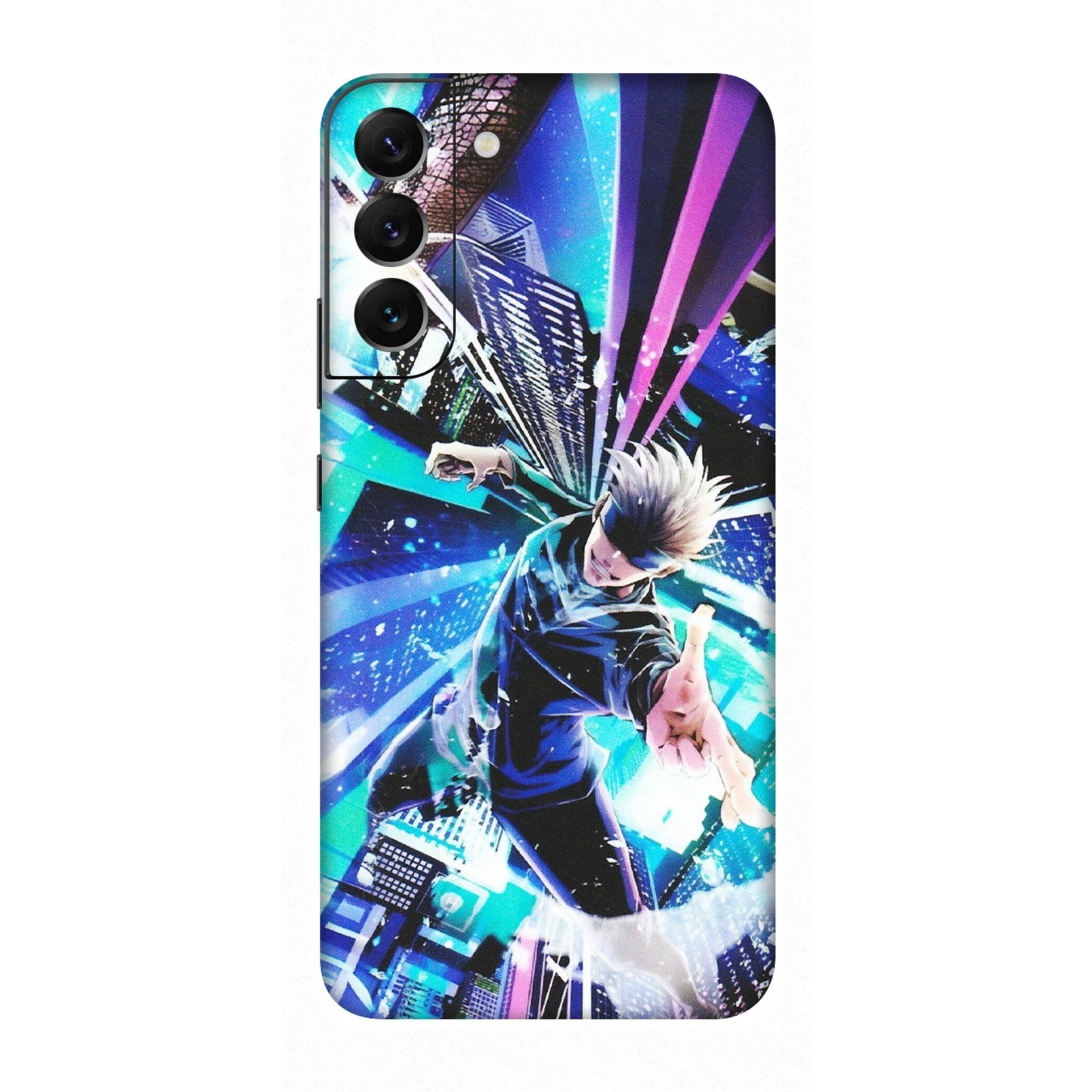 Samsung A/S Series Phone Skins (All Models) - Manga Action Jujustu Kaisen Anime - Matte Finish (M-155) Samsung Galaxy S22 Plus