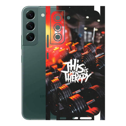 Samsung A/S Series Phone Skins (All Models) - GYM Lover Therapy - Matte Finish (M-160) Samsung Galaxy S22 Plus