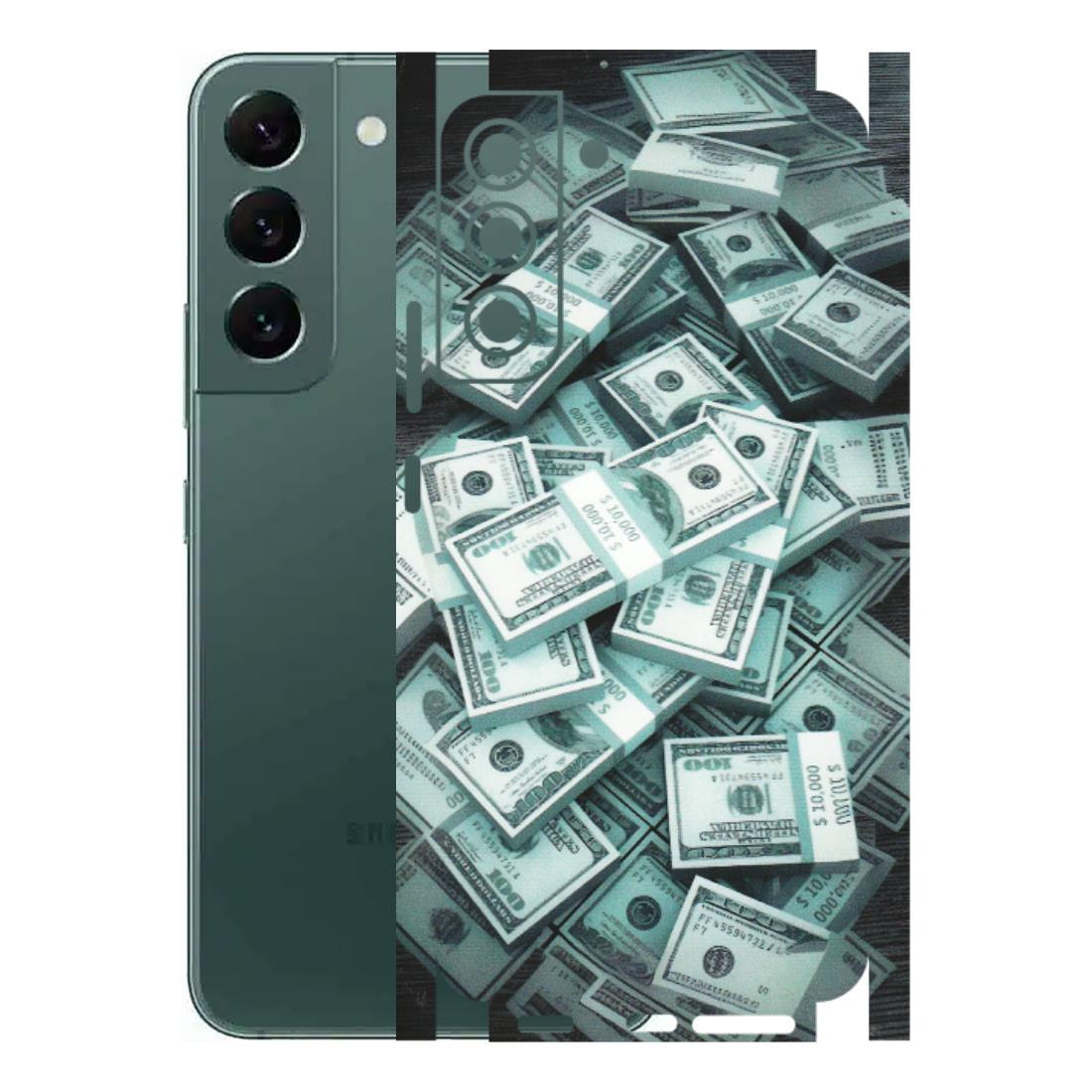 Samsung A/S Series Phone Skins (All Models) - Hundred Dollar Bill - Matte Finish (M-162) Samsung Galaxy S22 Plus
