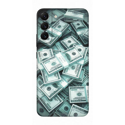 Samsung A/S Series Phone Skins (All Models) - Hundred Dollar Bill - Matte Finish (M-162) Samsung Galaxy S22 Plus