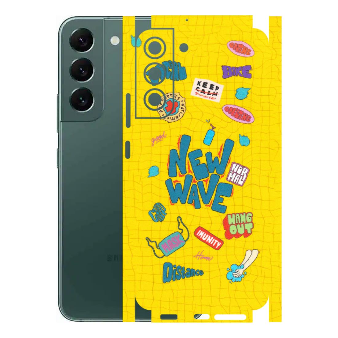 Samsung A/S Series Phone Skins (All Models) - New Wave Life - Matte Finish (M-17) Samsung Galaxy S22 Plus