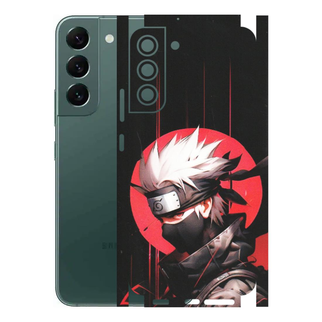 Samsung A/S Series Phone Skins (All Models) - Naruto Anime Blood - Matte Finish (M-170) Samsung Galaxy S22 Plus