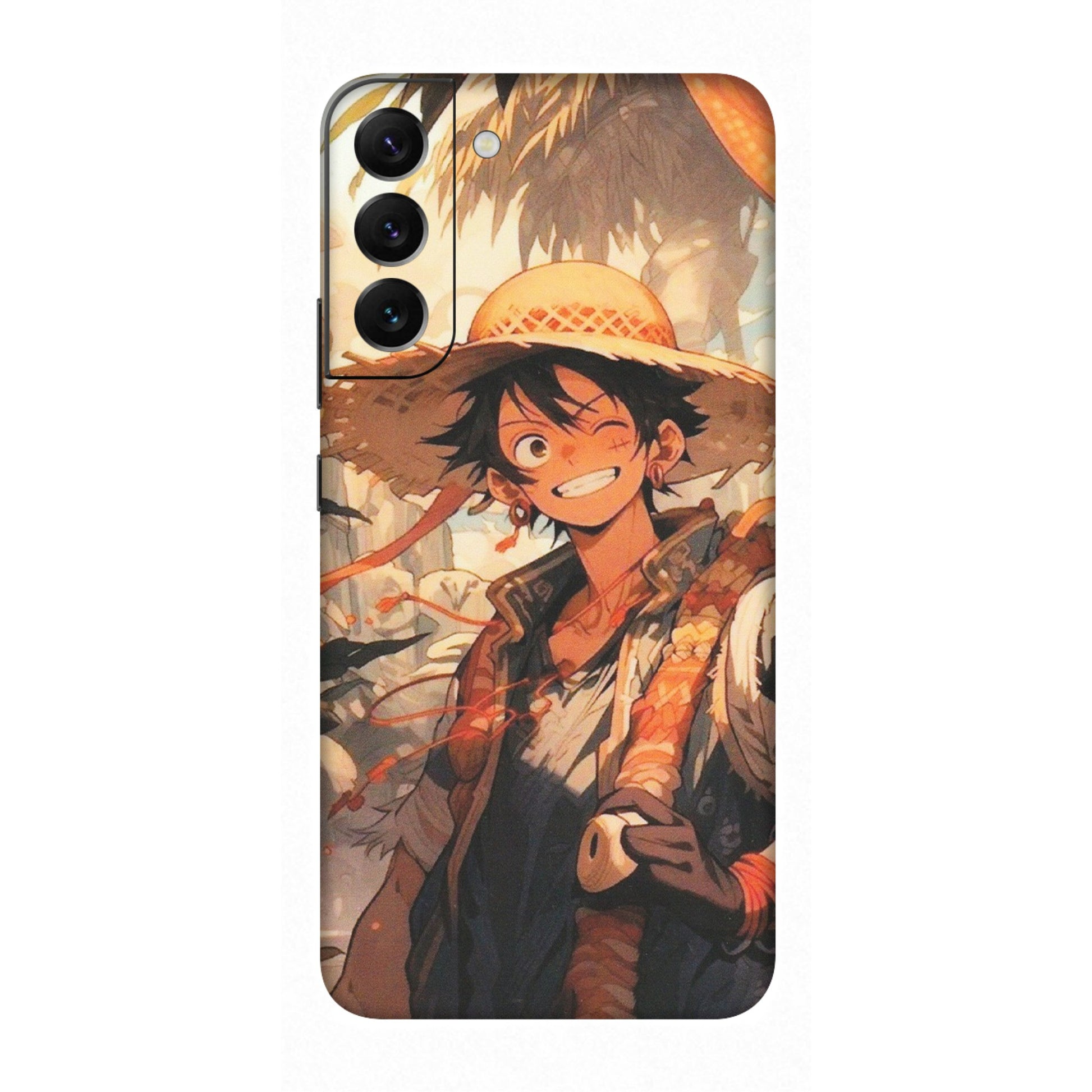 Samsung A/S Series Phone Skins (All Models) - Anime Character Smile - Matte Finish (M-33) Samsung Galaxy S22 Plus