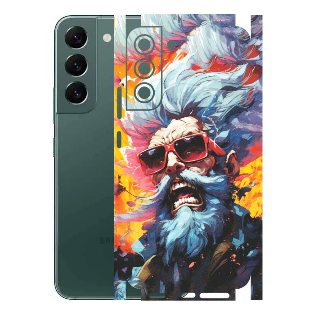 Samsung A/S Series Phone Skins (All Models) - Daddy Cool Character - Matte Finish (M-43) Samsung Galaxy S22 Plus