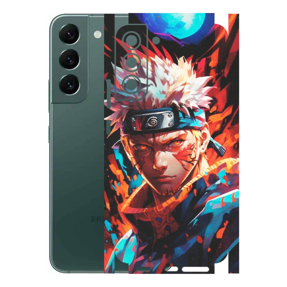 Samsung A/S Series Phone Skins (All Models) - Anime Ferocious Character - Matte Finish (M-44) Samsung Galaxy S22 Plus