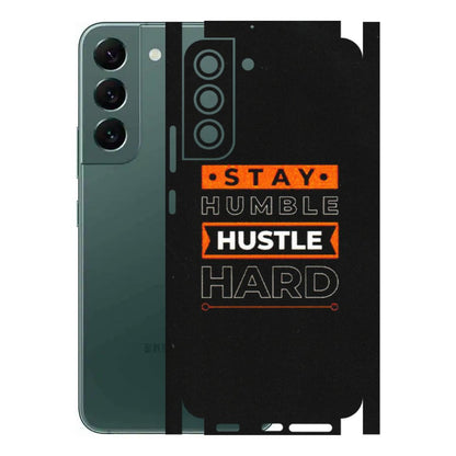 Samsung A/S Series Phone Skins (All Models) - Stay Humble Stay Hard - Matte Finish (M-48) Samsung Galaxy S22 Plus