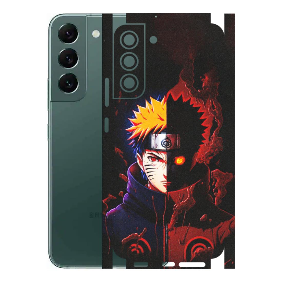 Samsung A/S Series Phone Skins (All Models) - Naruto X Evil - Matte Finish (M-70) Samsung Galaxy S22 Plus