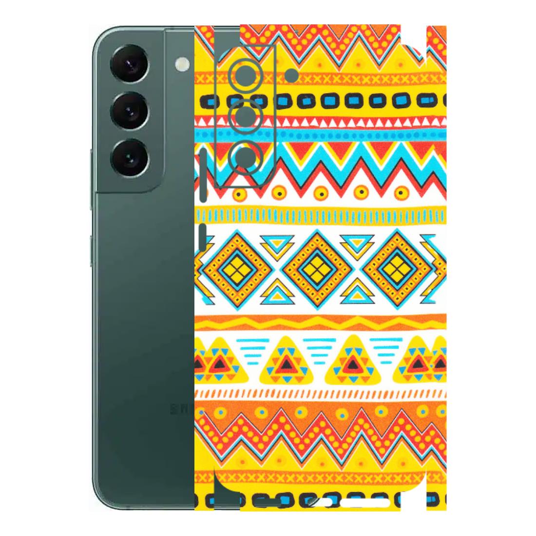 Samsung A/S Series Phone Skins (All Models) - Mexican Abstract - Matte Finish (M-71) Samsung Galaxy S22 Plus