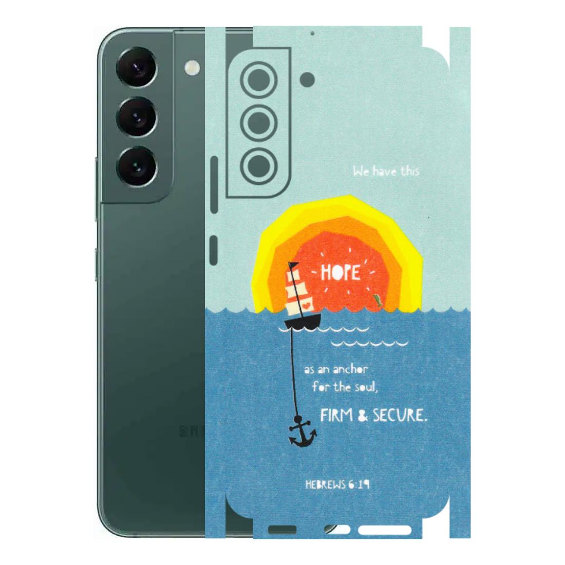 Samsung A/S Series Phone Skins (All Models) - A Beautiful Sunset of Hope - Matte Finish (M-75) Samsung Galaxy S22 Plus