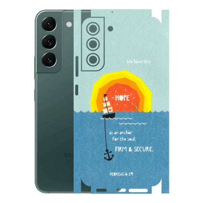 Samsung A/S Series Phone Skins (All Models) - A Beautiful Sunset of Hope - Matte Finish (M-75) Samsung Galaxy S22 Plus