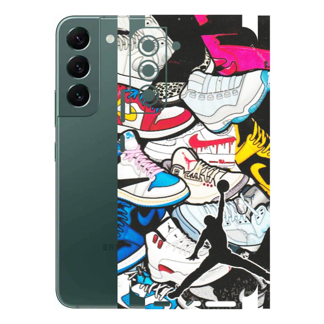 Samsung A/S Series Phone Skins (All Models) - Jordan Sneakers Fan - Matte Finish (M-80) Samsung Galaxy S22 Plus