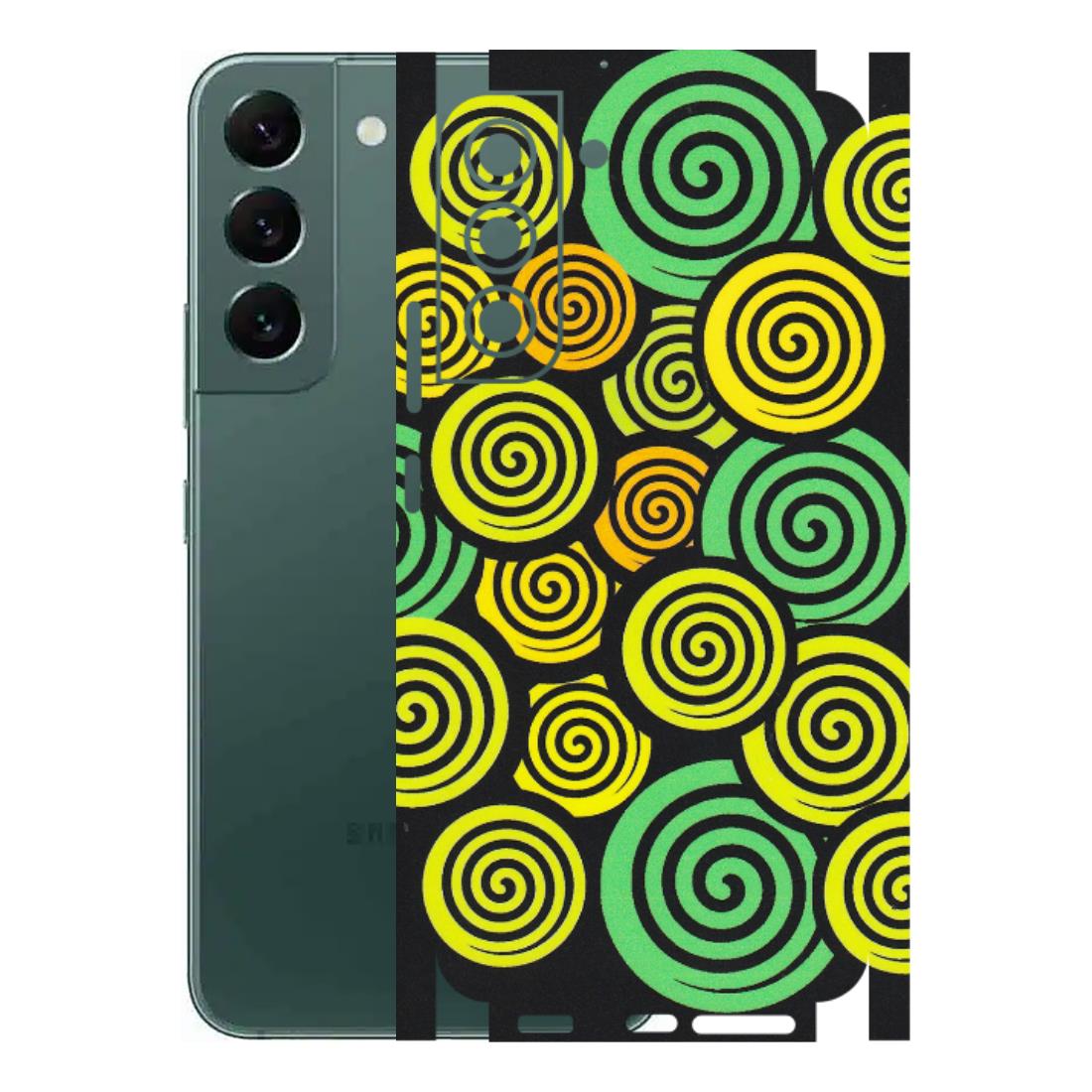 Samsung A/S Series Phone Skins (All Models) - Crazy Spiral - Matte Finish (M-91) Samsung Galaxy S22 Plus