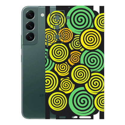 Samsung A/S Series Phone Skins (All Models) - Crazy Spiral - Matte Finish (M-91) Samsung Galaxy S22 Plus