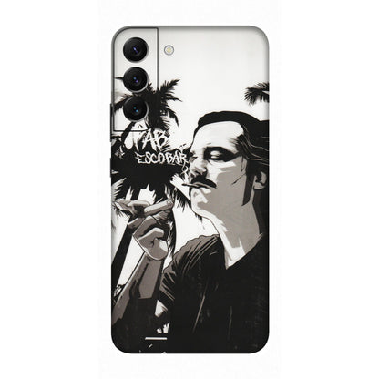 Samsung A/S Series Phone Skins (All Models) - Pab Escobar - Transparent Finish (T-05) Samsung Galaxy S22 Plus