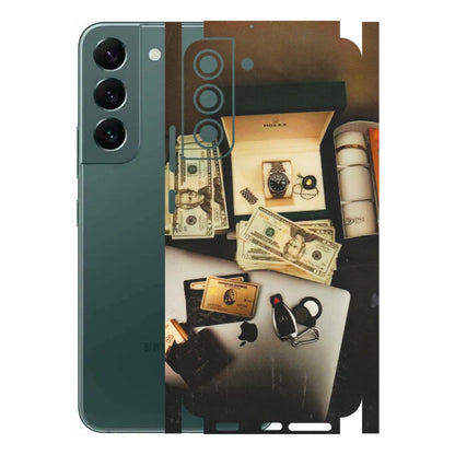 Samsung A/S Series Phone Skins (All Models) - Luxury Lifestyle - Transparent Finish (T-11) Samsung Galaxy S22 Plus