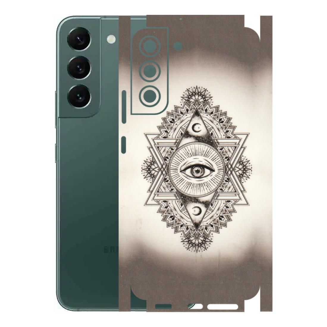 Samsung A/S Series Phone Skins (All Models) - Illuminati Great Eye - Transparent Finish (T-14) Samsung Galaxy S22 Plus