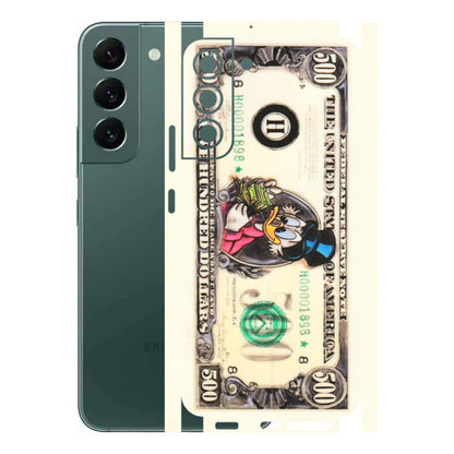 Samsung A/S Series Phone Skins (All Models) - Five Hundred Dollar Duck - Transparent Finish (T-15) Samsung Galaxy S22 Plus