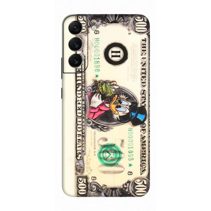 Samsung A/S Series Phone Skins (All Models) - Five Hundred Dollar Duck - Transparent Finish (T-15) Samsung Galaxy S22 Plus