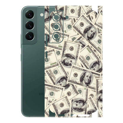 Samsung A/S Series Phone Skins (All Models) - Dollar Lover - Transparent Finish (T-17) Samsung Galaxy S22 Plus