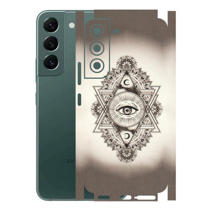 Samsung A/S Series Phone Skins (All Models) - Illuminati Great Eye - Transparent Finish (T-14) Samsung Galaxy S22