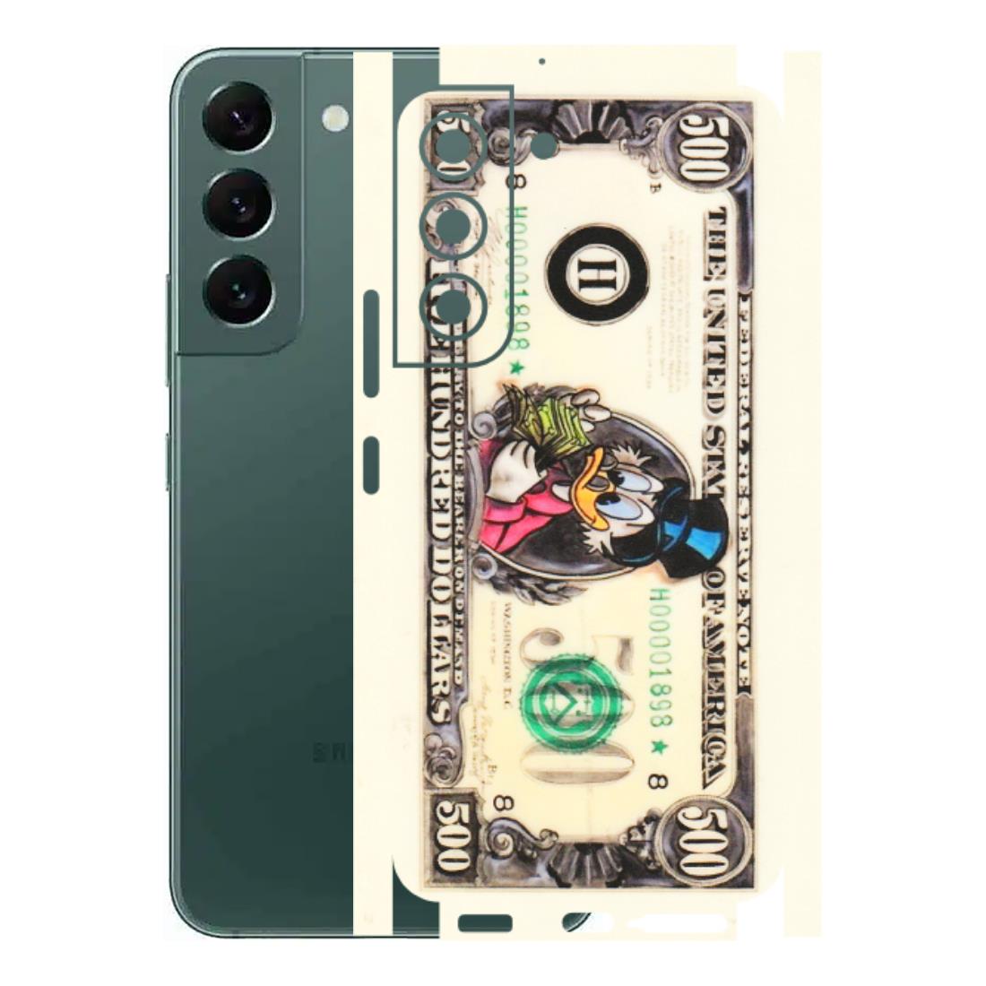 Samsung A/S Series Phone Skins (All Models) - Five Hundred Dollar Duck - Transparent Finish (T-15) Samsung Galaxy S22
