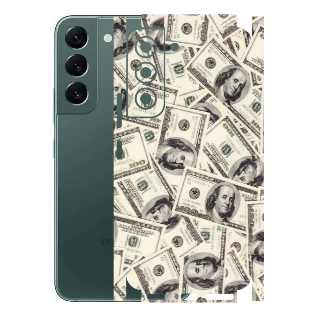 Samsung A/S Series Phone Skins (All Models) - Dollar Lover - Transparent Finish (T-17) Samsung Galaxy S22