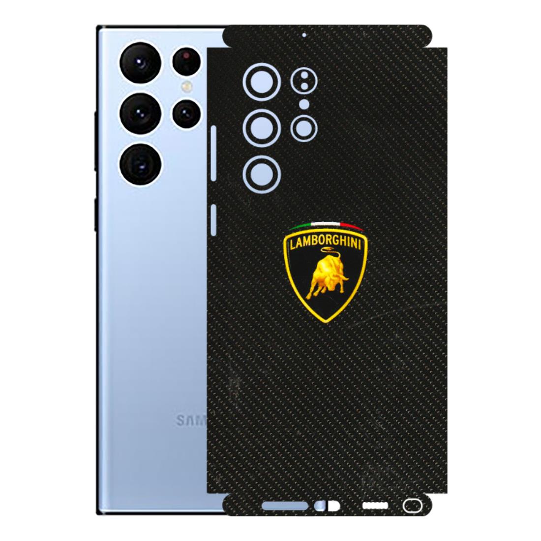 Samsung A/S Series Phone Skins (All Models) - Dotted Lambo - 3D Embossed Finish (L-105) Samsung Galaxy S22 Ultra
