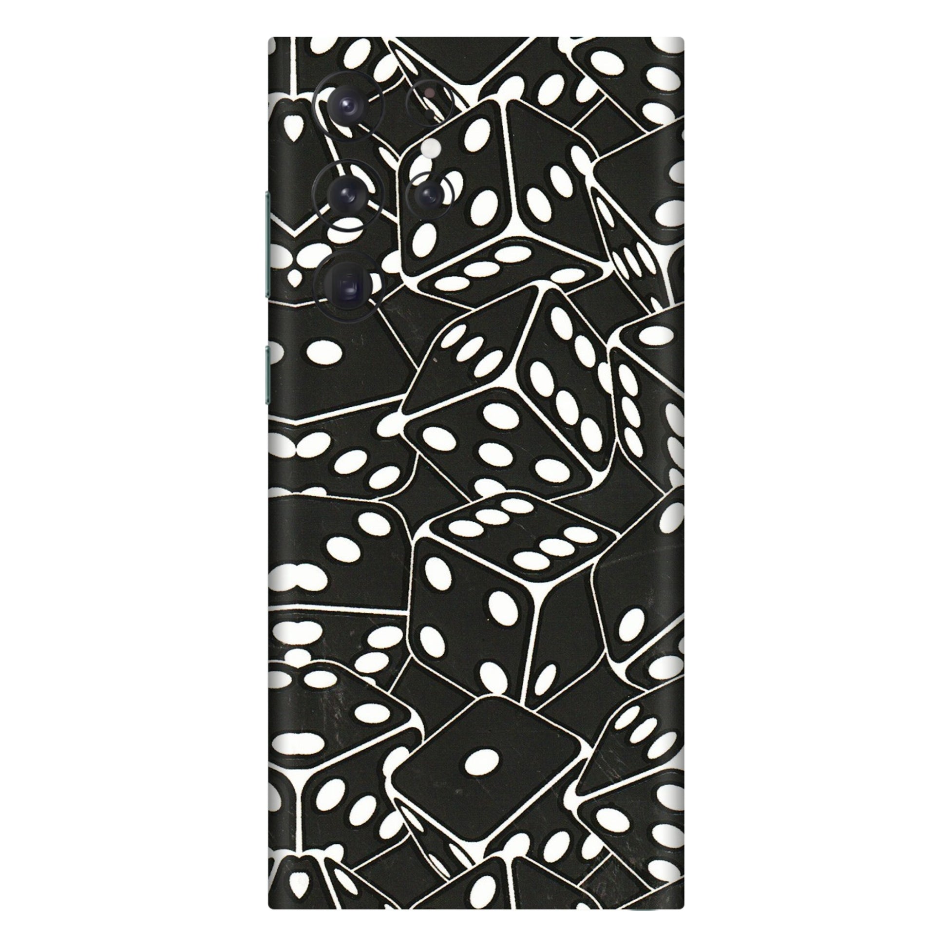 Samsung A/S Series Phone Skins (All Models) - Big Black Dices - 3D Embossed Finish (L-106) Samsung Galaxy S22 Ultra