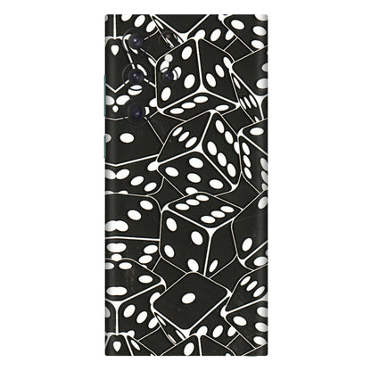 Samsung A/S Series Phone Skins (All Models) - Big Black Dices - 3D Embossed Finish (L-106) Samsung Galaxy S22 Ultra