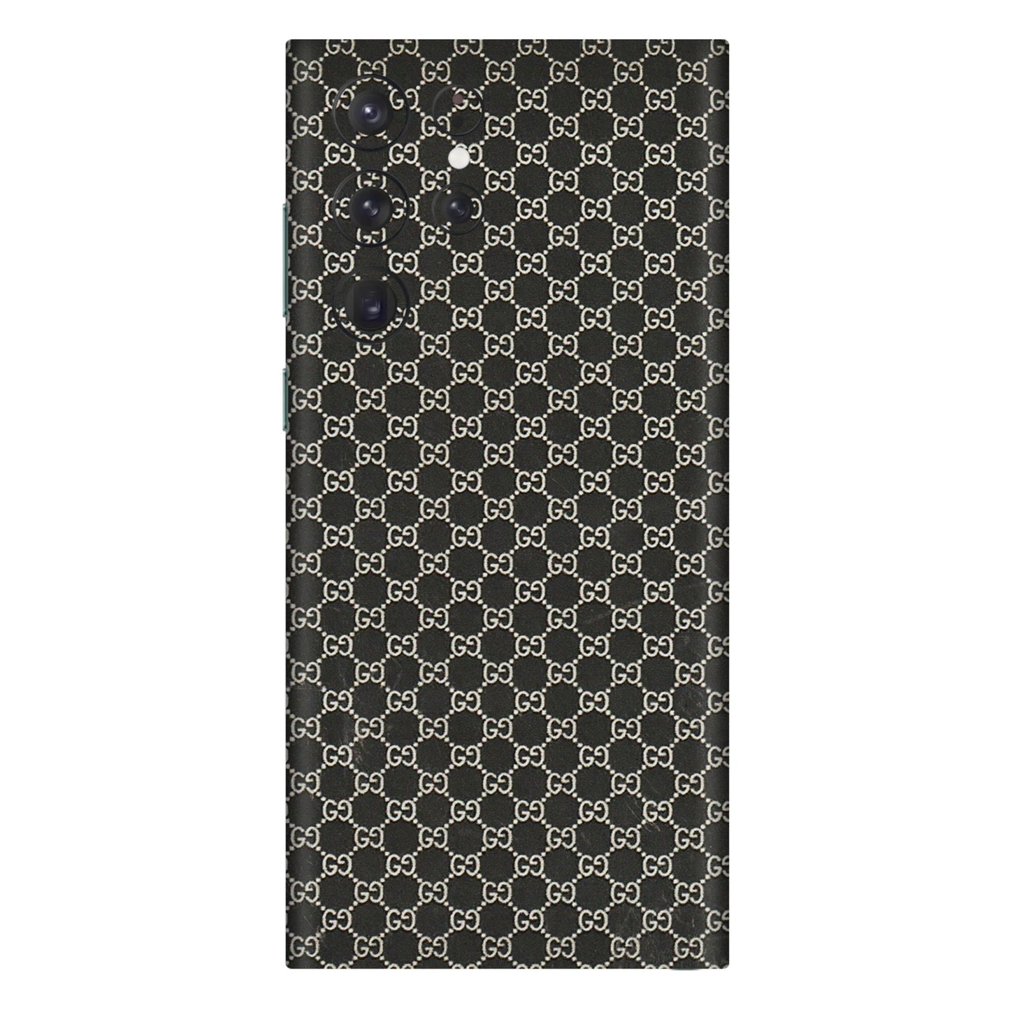 Samsung A/S Series Phone Skins (All Models) - Black G Print - 3D Embossed Finish (L-109) Samsung Galaxy S22 Ultra