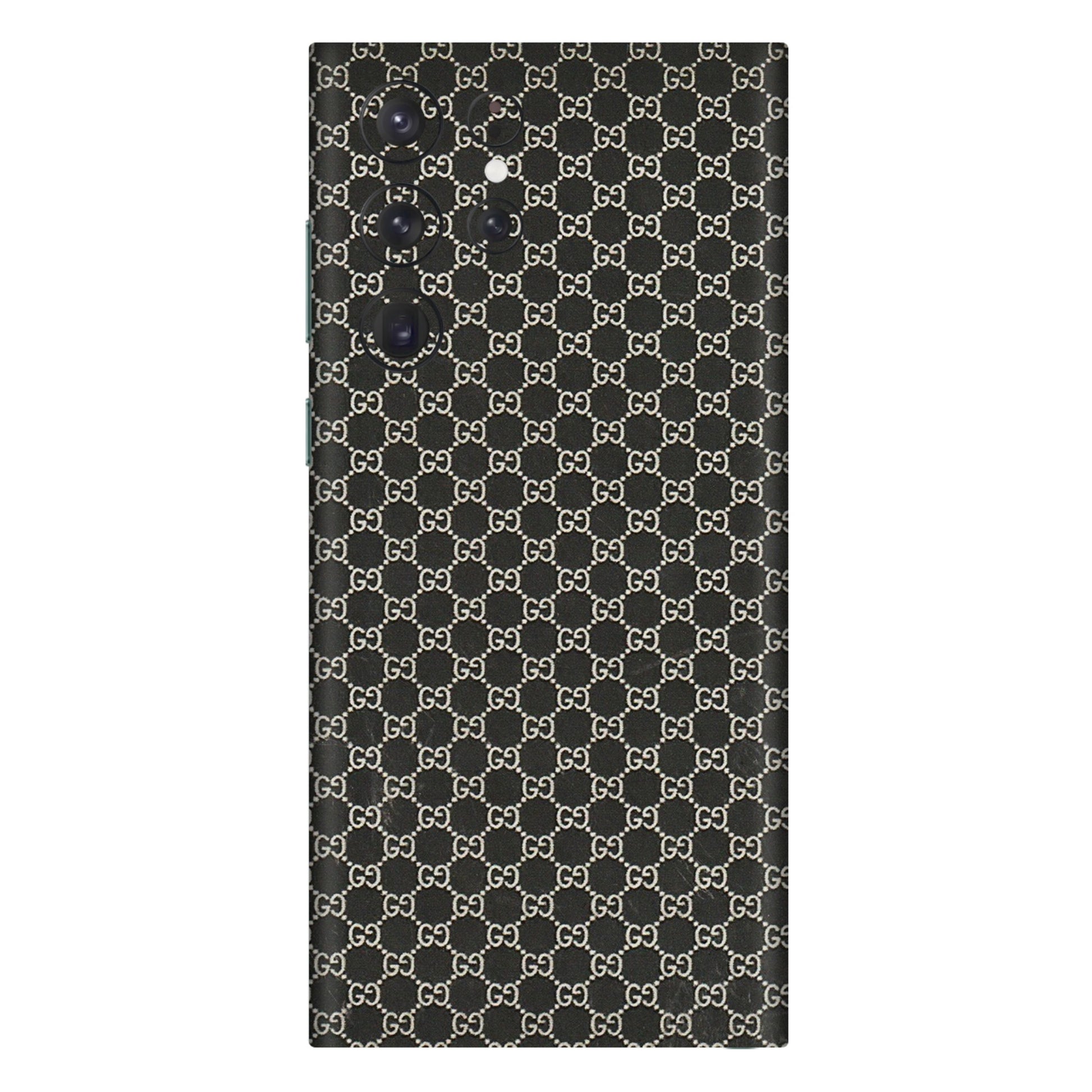 Samsung A/S Series Phone Skins (All Models) - Black G Print - 3D Embossed Finish (L-109) Samsung Galaxy S22 Ultra