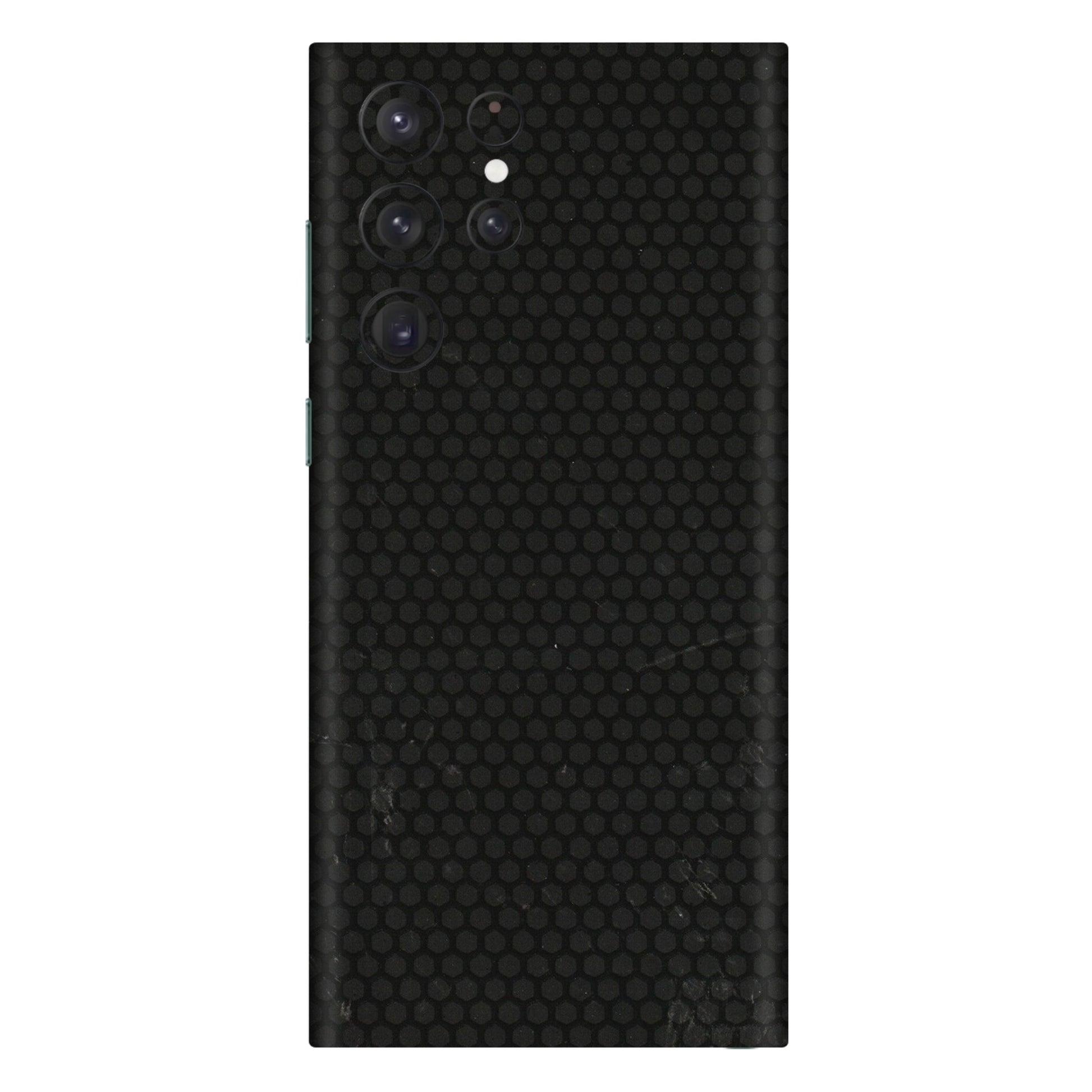 Samsung A/S Series Phone Skins (All Models) - Black honeycomb - 3D Embossed Finish (L-114) Samsung Galaxy S22 Ultra