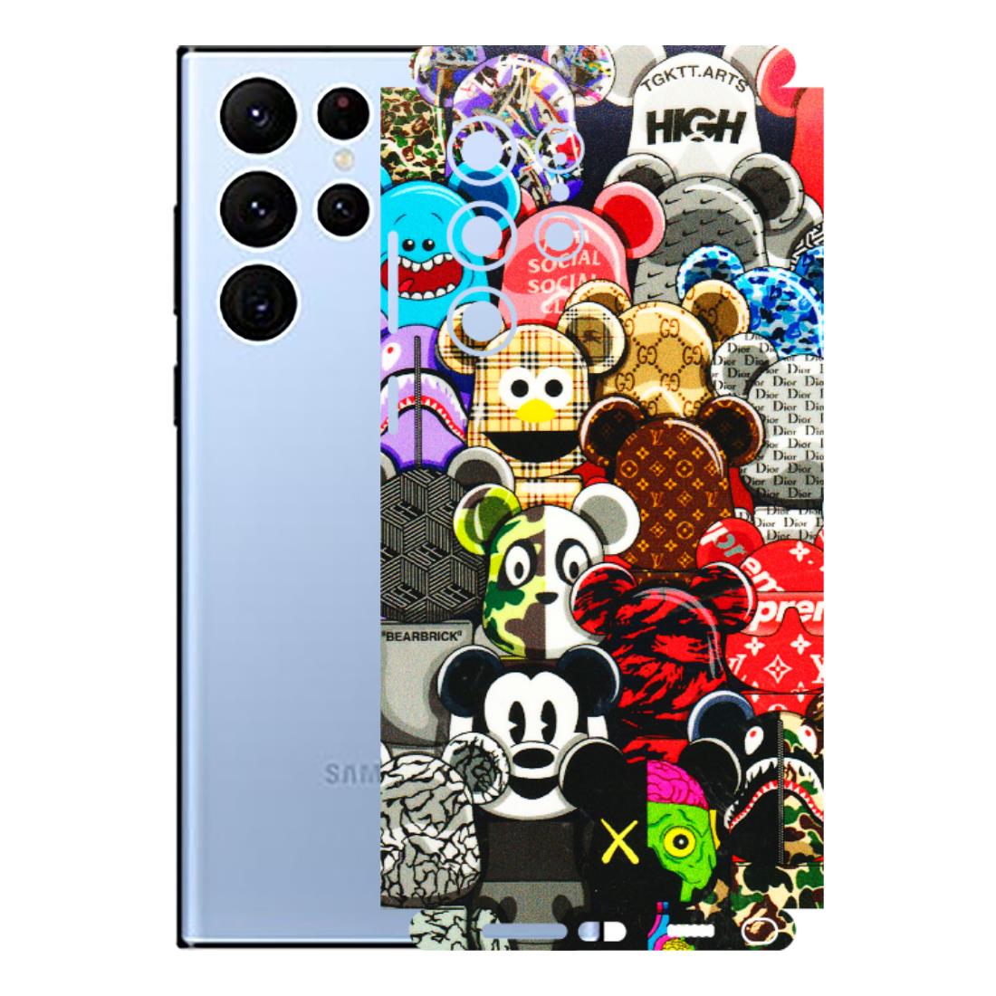 Samsung A/S Series Phone Skins (All Models) - More Mickey Mouses - 3D Embossed Finish (L-118) Samsung Galaxy S22 Ultra