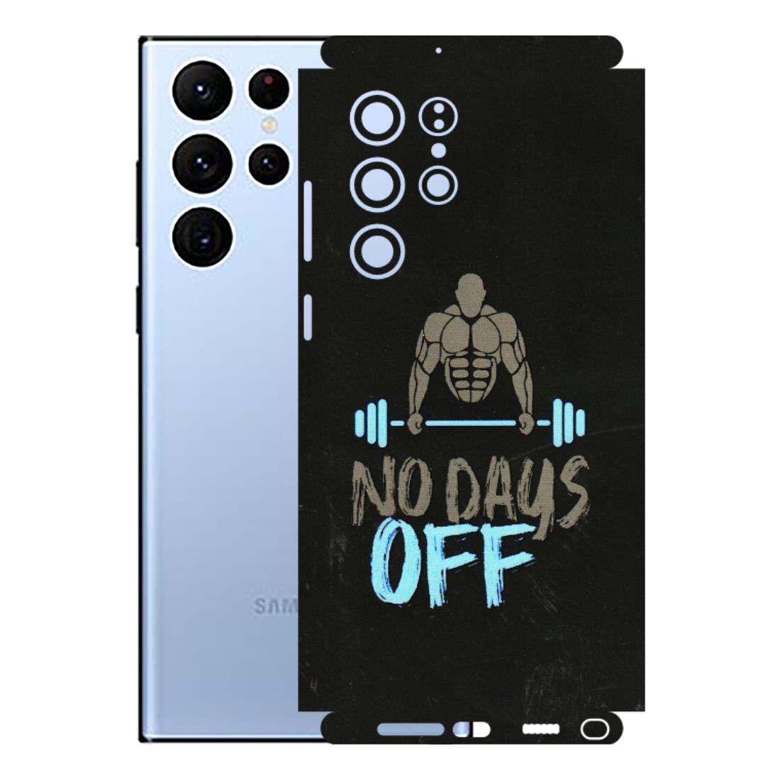 Samsung A/S Series Phone Skins (All Models) - Gym Lover - 3D Embossed Finish (L-127) Samsung Galaxy S22 Ultra