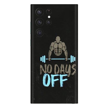 Samsung A/S Series Phone Skins (All Models) - Gym Lover - 3D Embossed Finish (L-127) Samsung Galaxy S22 Ultra