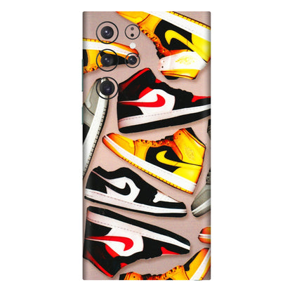 Samsung A/S Series Phone Skins (All Models) - Sneaker Lover - 3D Embossed Finish (L-135) Samsung Galaxy S22 Ultra