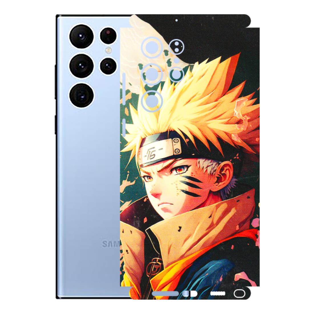 Samsung A/S Series Phone Skins (All Models) - New Naruto - 3D Embossed Finish (L-148) Samsung Galaxy S22 Ultra