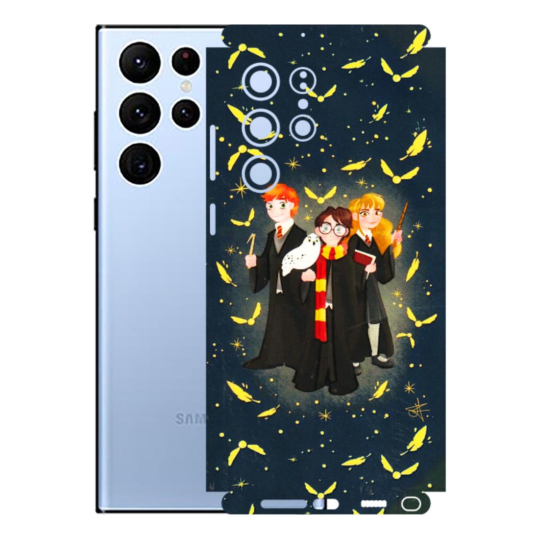 Samsung A/S Series Phone Skins (All Models) - Harry Potter - 3D Embossed Finish (L-183) Samsung Galaxy S22 Ultra